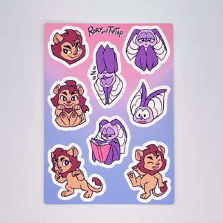 STICKERS: Rory and Tiptap